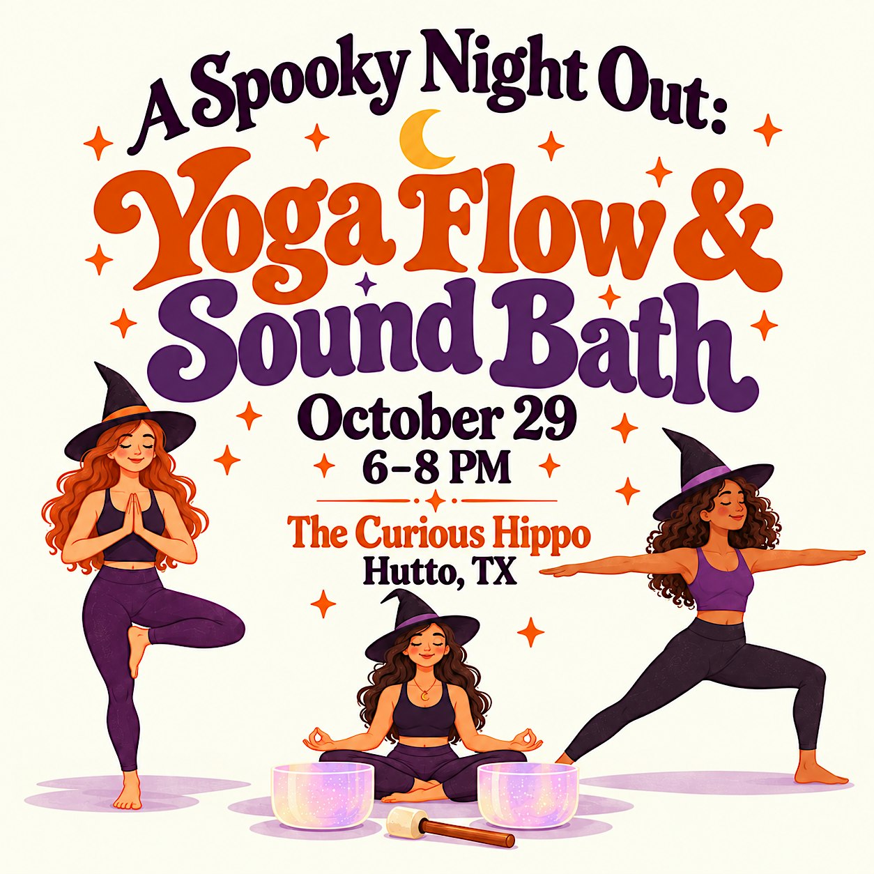 A Spooky Night Out: Yoga Flow & Sound Bath