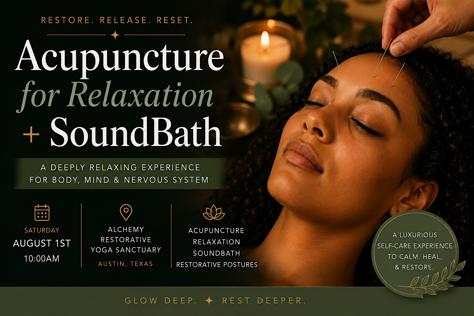 Acupuncture + Sound Bath ✨ [SOLD OUT]