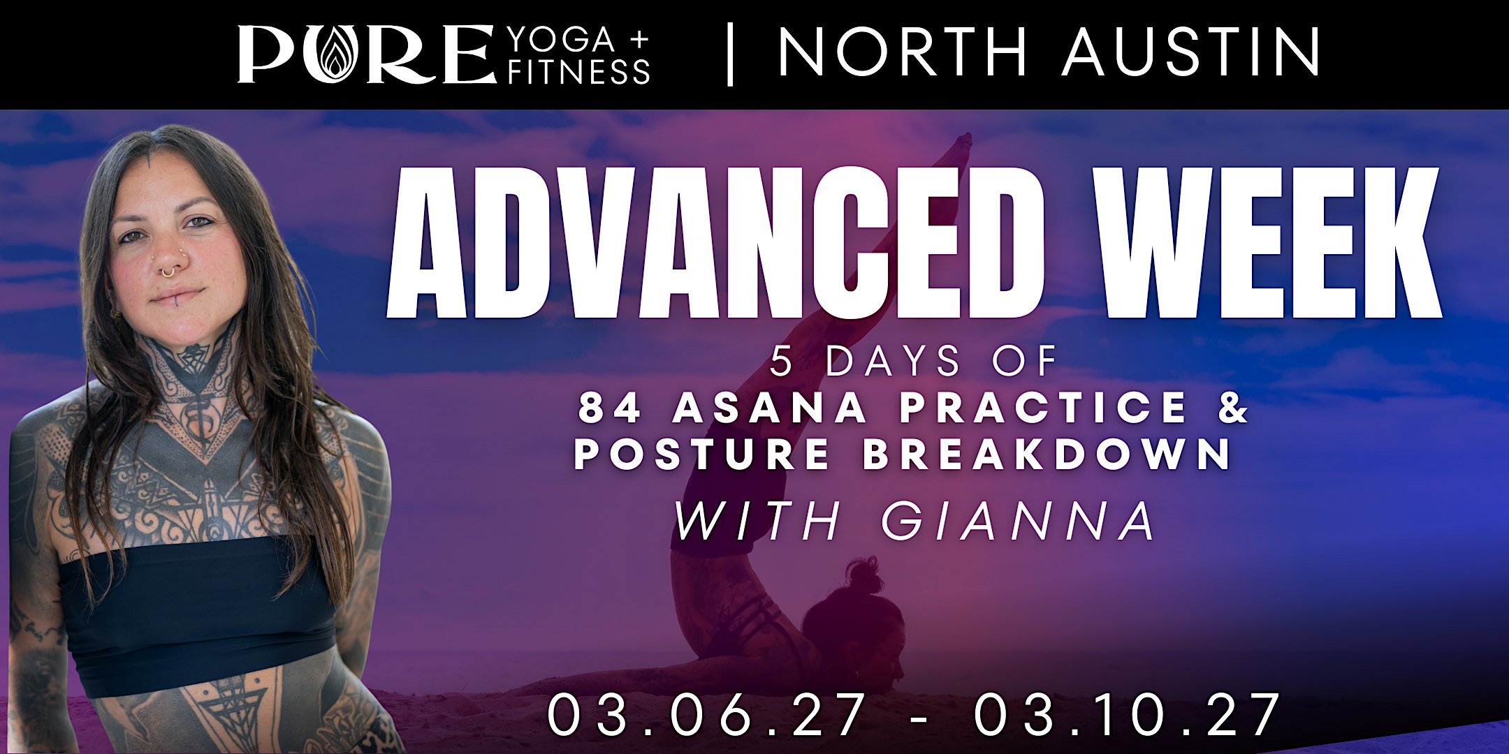Advanced Week with Gianna Purcell