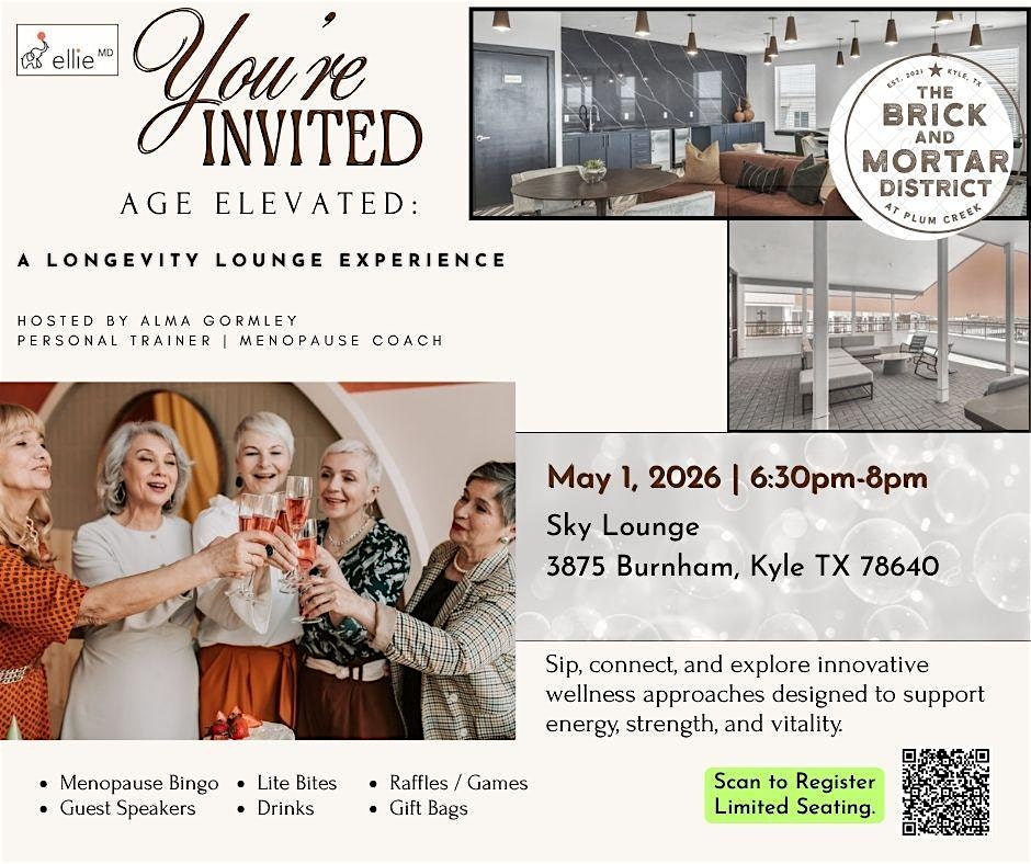 Age Elevated: A Longevity Lounge Experience