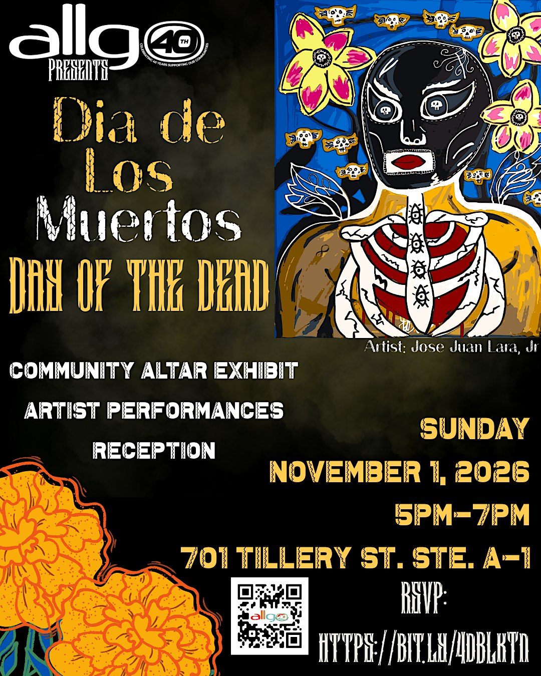 allgo's Day of the Dead Community Altar Exhibit & Celebration 2026