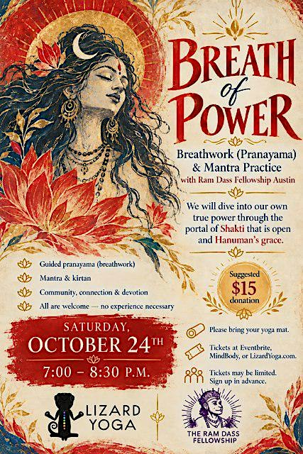 Breath of Power: Breathwork (Pranayama) & Mantra Practice