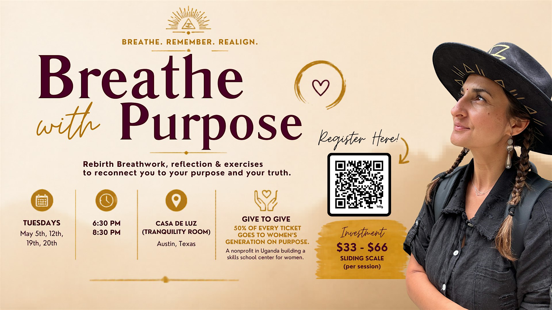Breathe with Purpose: Rebirth Breathwork