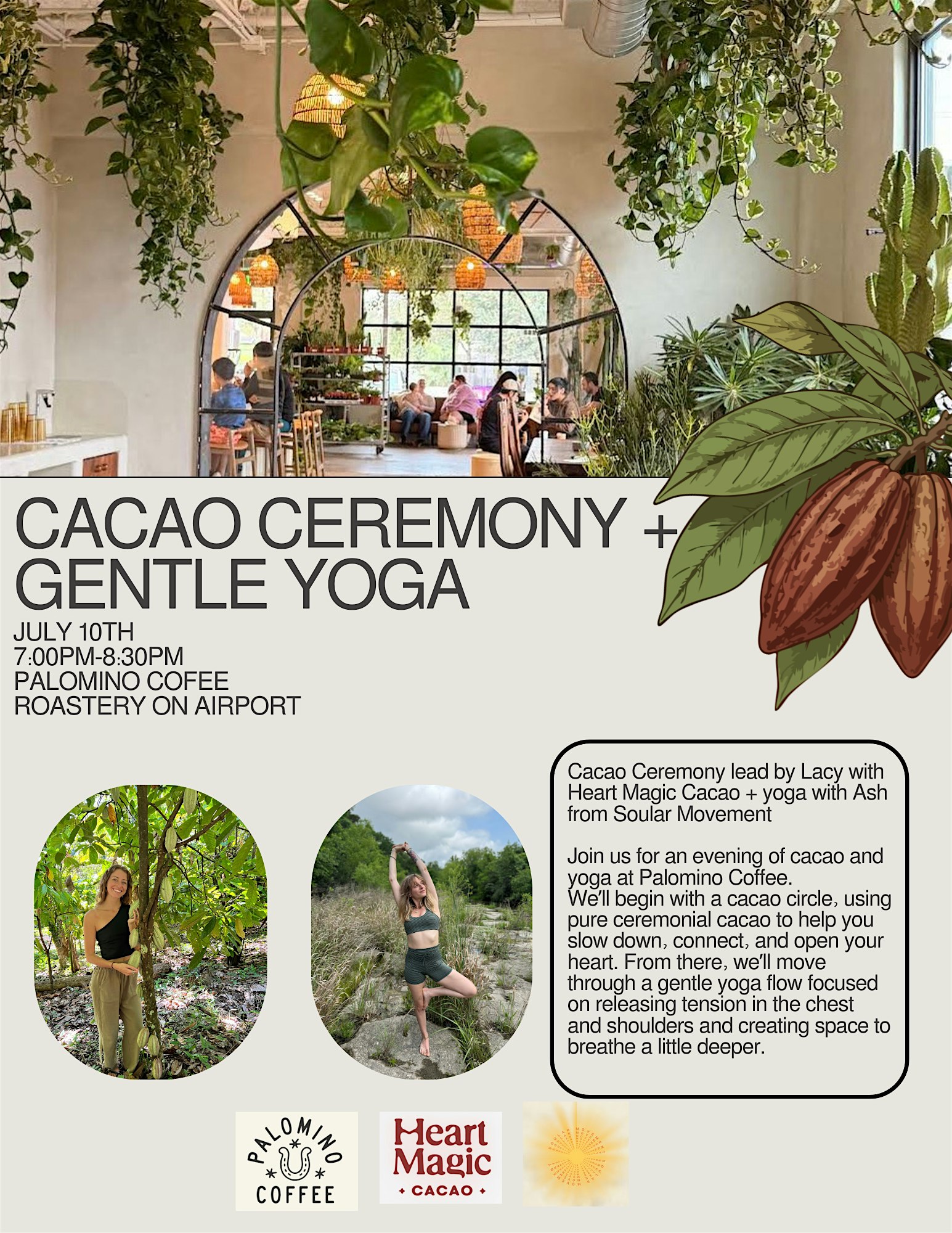 CACAO + GENTLE YOGA