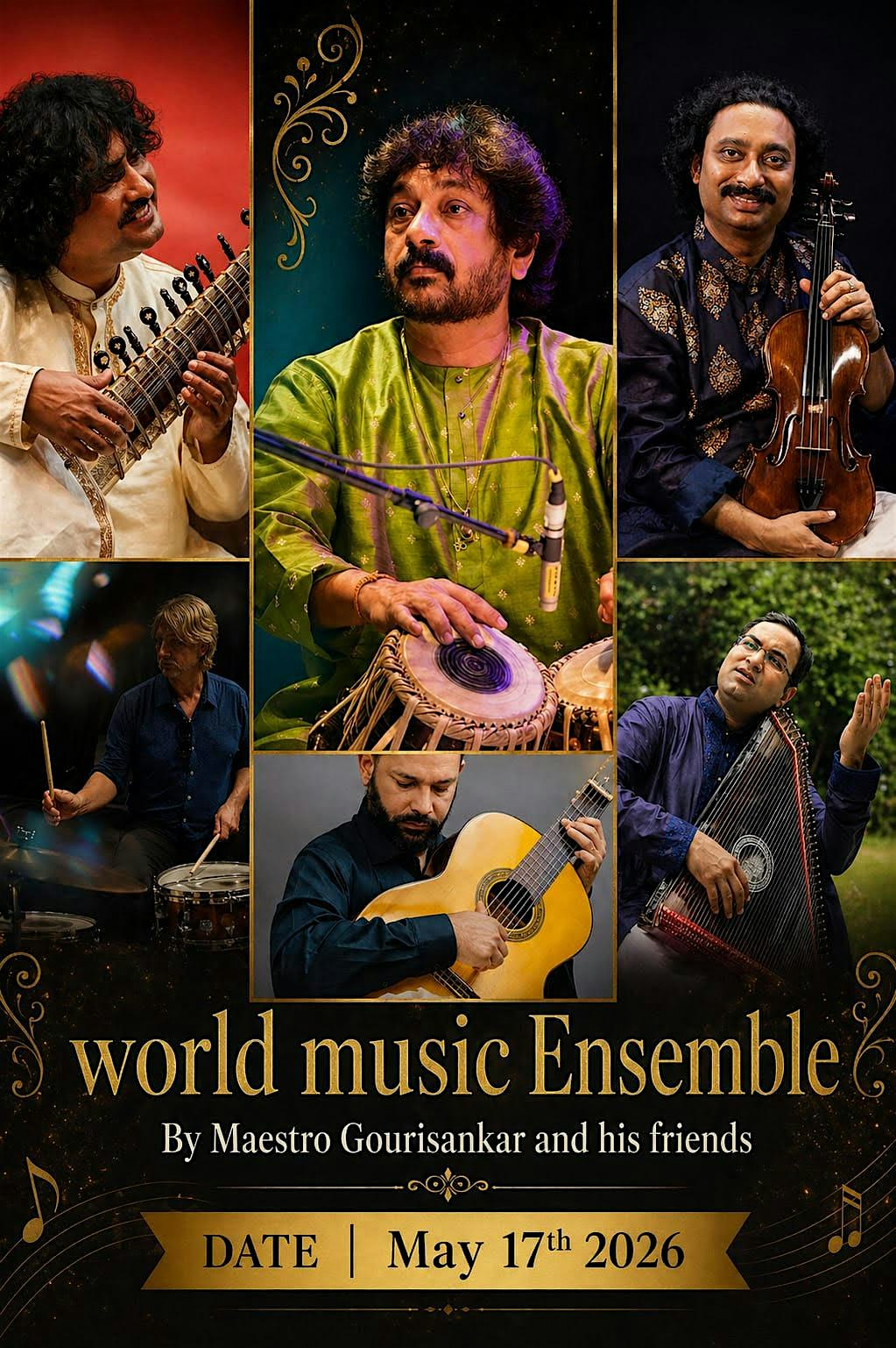 Classical and Contemporary Indian Music with Tabla Master Gourisankar
