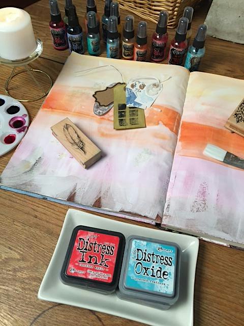 Designing Your Life Through Art Journaling:  I Get to Want What I Want