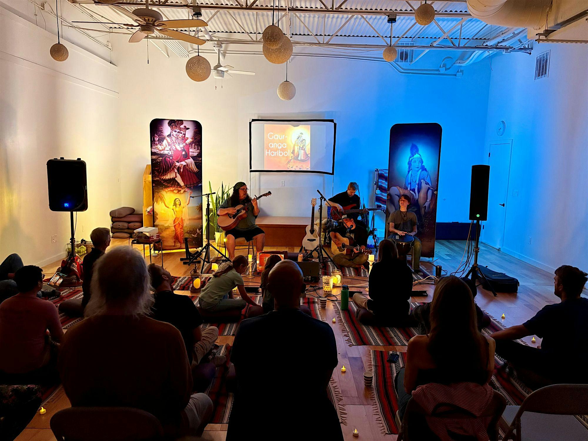 Enchanted Evening ~ Kirtan and Plant-based Dinner