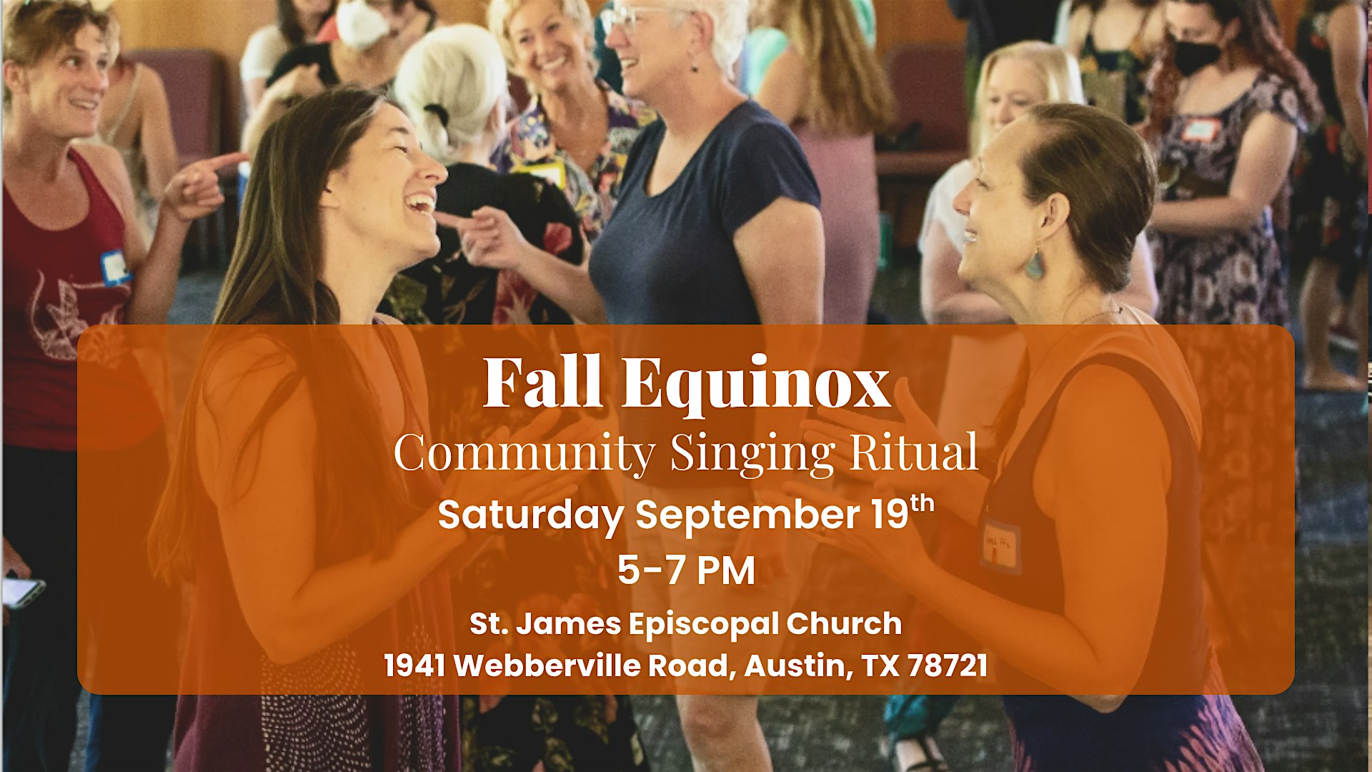 Fall Equinox Community Singing Ritual - 3rd Annual