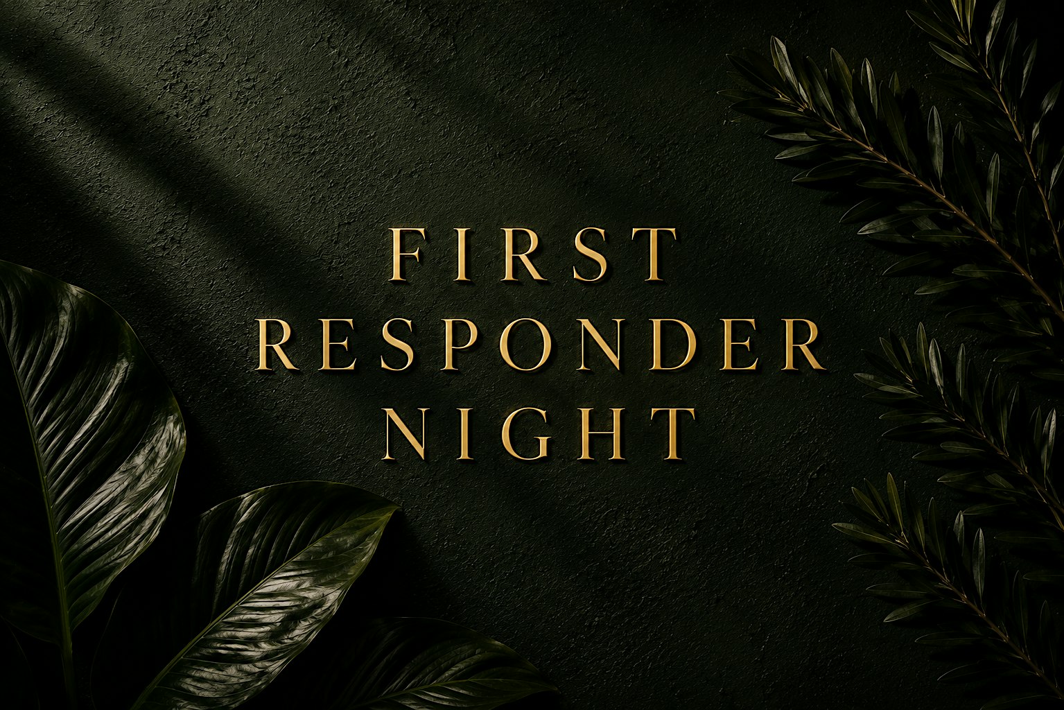 First Responder Night: A Night to Reset