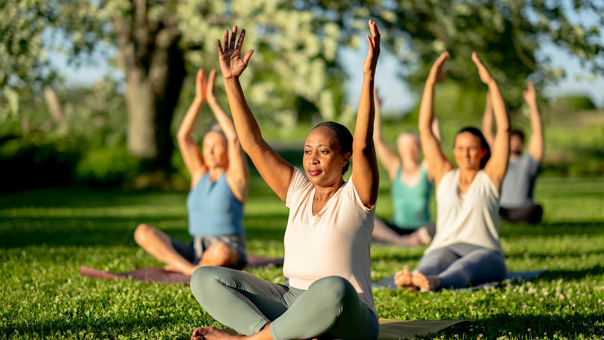 Free Yoga at Mary Moore Searight Park