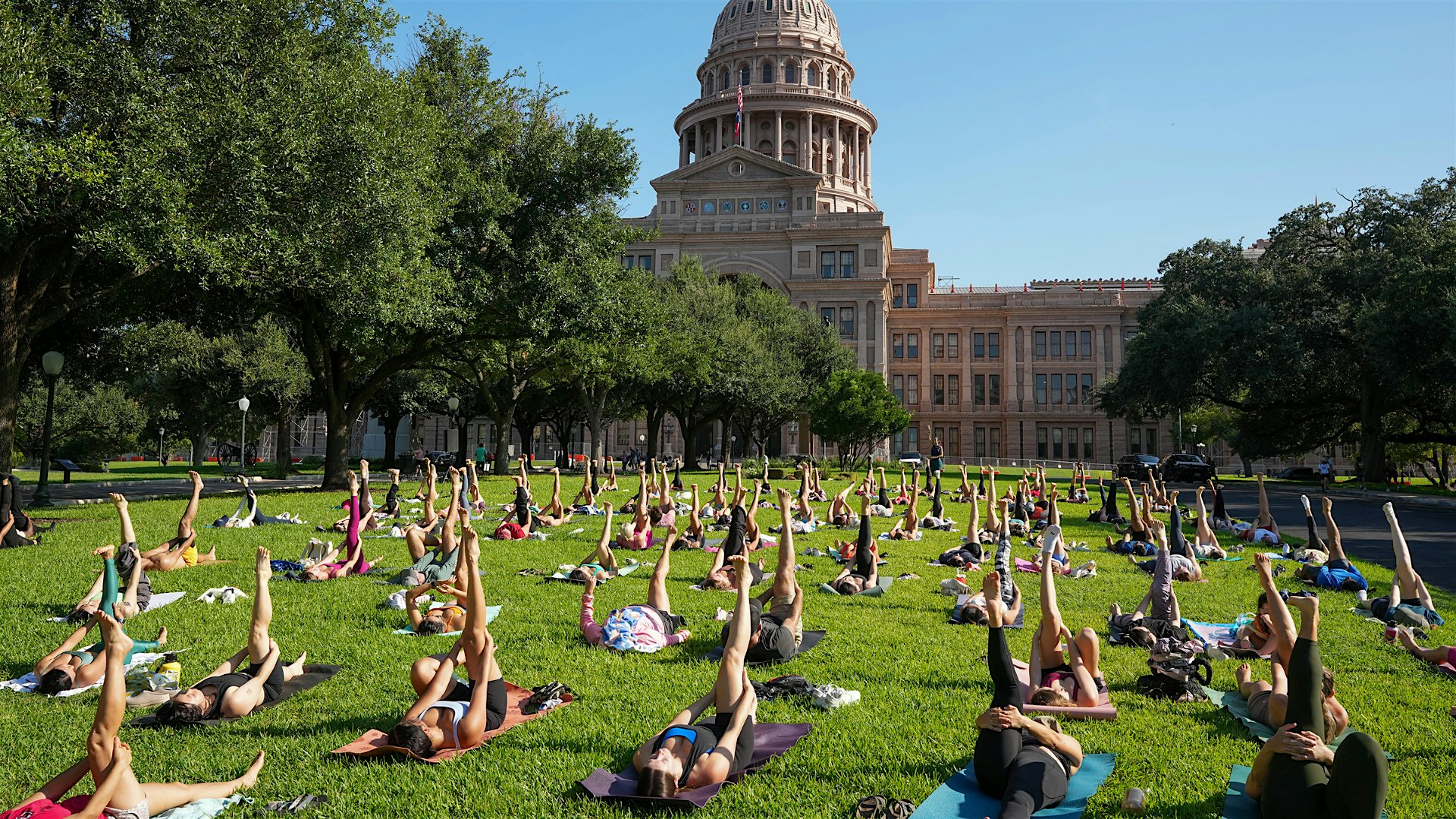 Free Yoga at the Capitol
