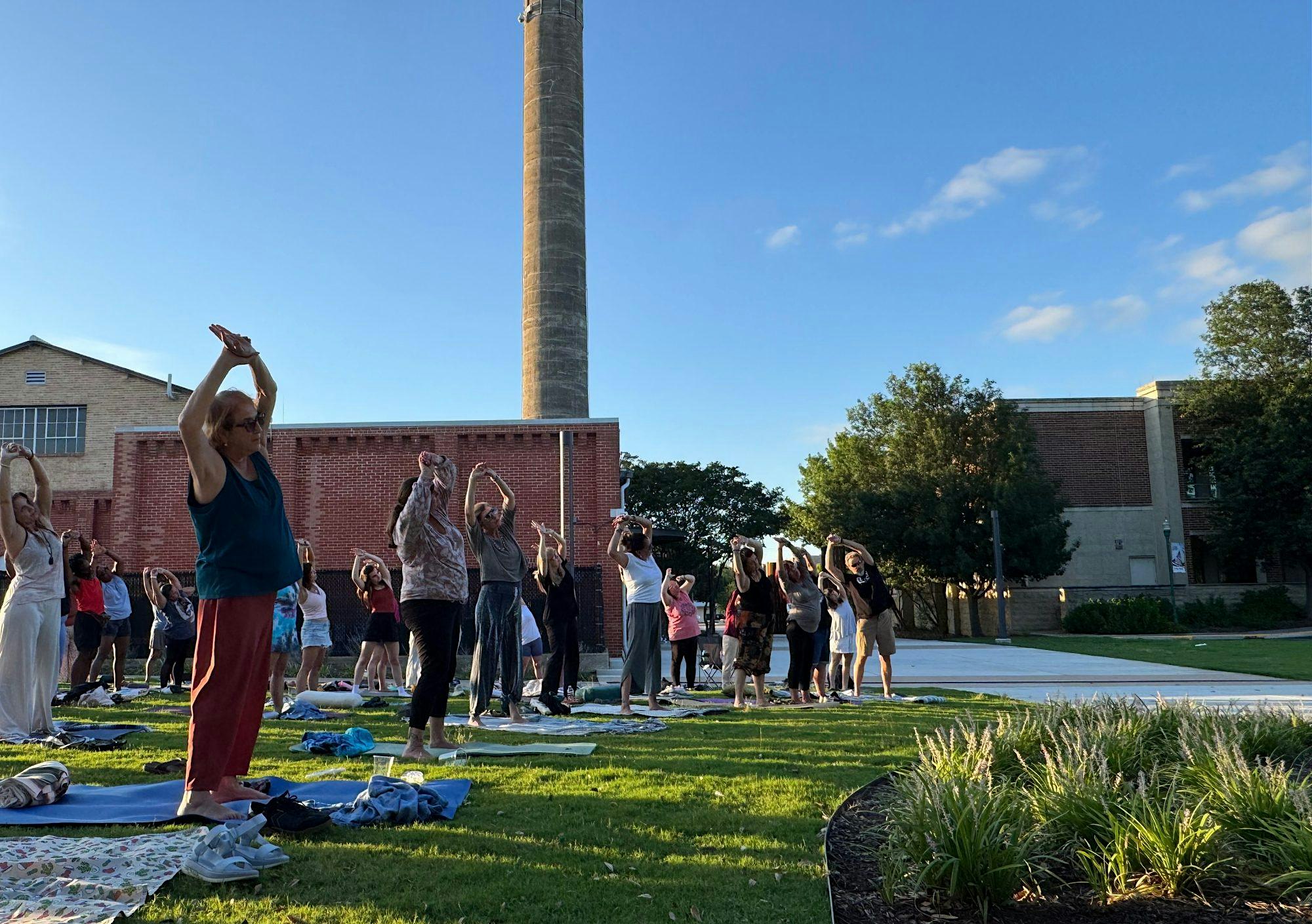 FREE Yoga in the Park: Downtown Georgetown | Fall Yoga & Wellness Festival