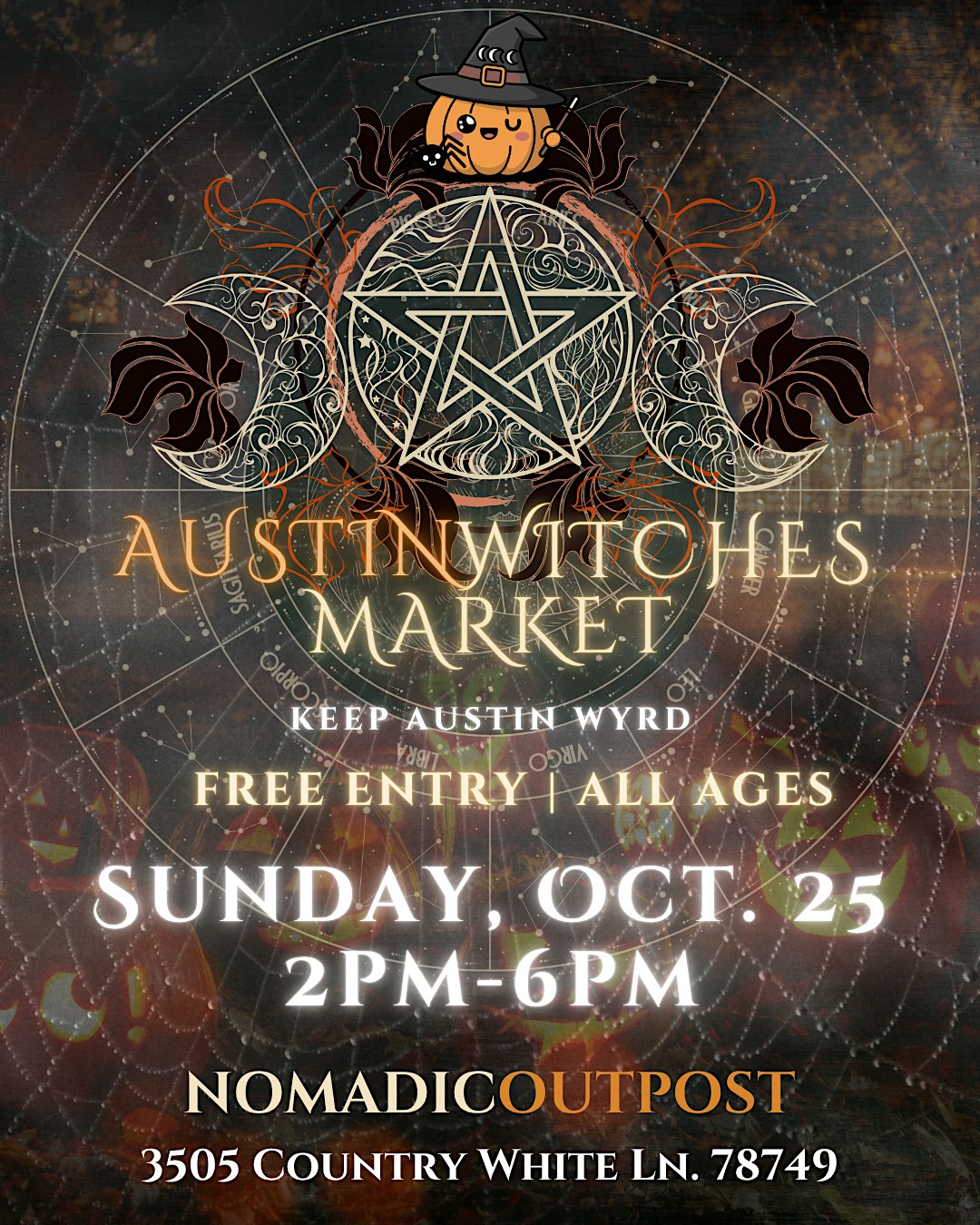 Full Moon Austin Witches Market @ Nomadic Outpost! ✨ Oct. 25