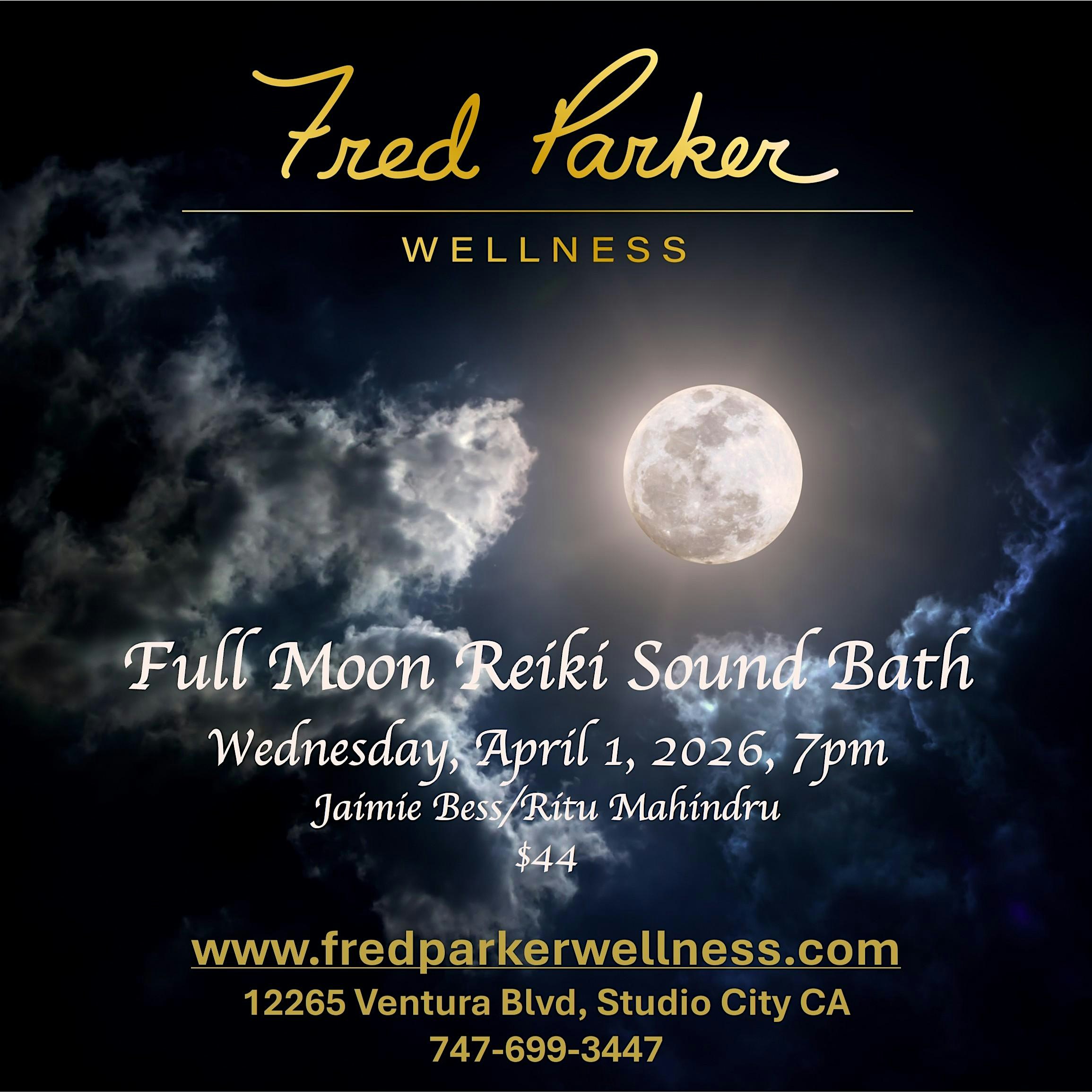 Full Moon Reiki Sound Bath in Himalayan Salt Room