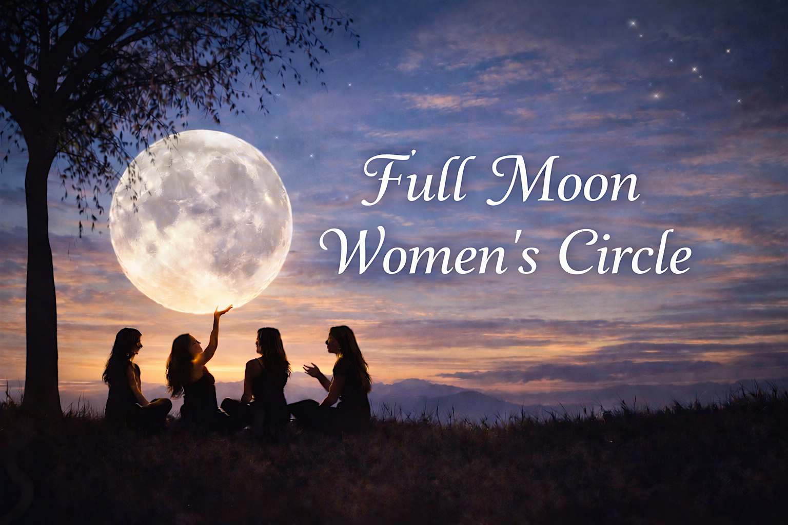Full Moon Women’s Circle: Breathwork & Sound Healing for Women  35+