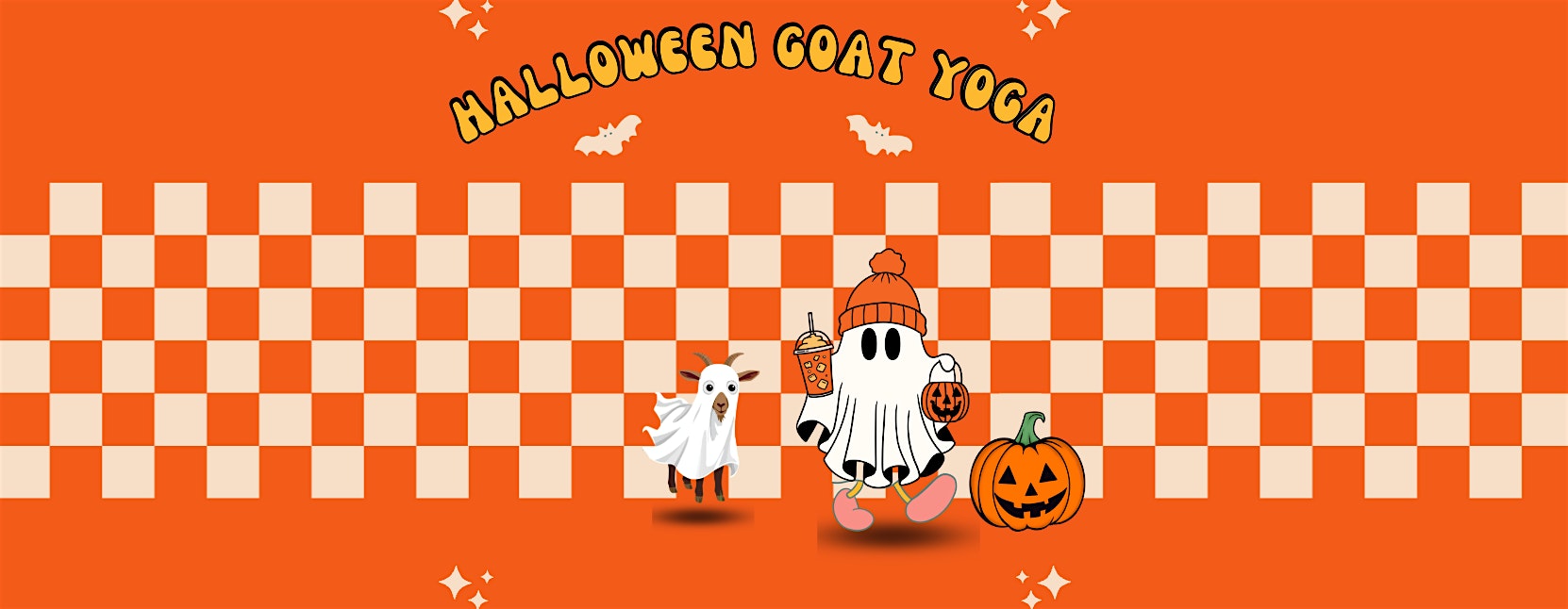 Halloween Baby Goat Yoga