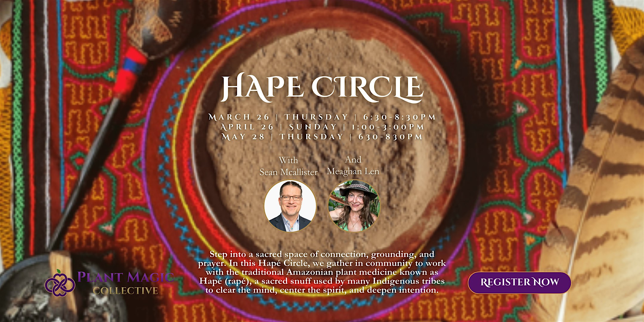 Hapé Circle with Sean McAllister