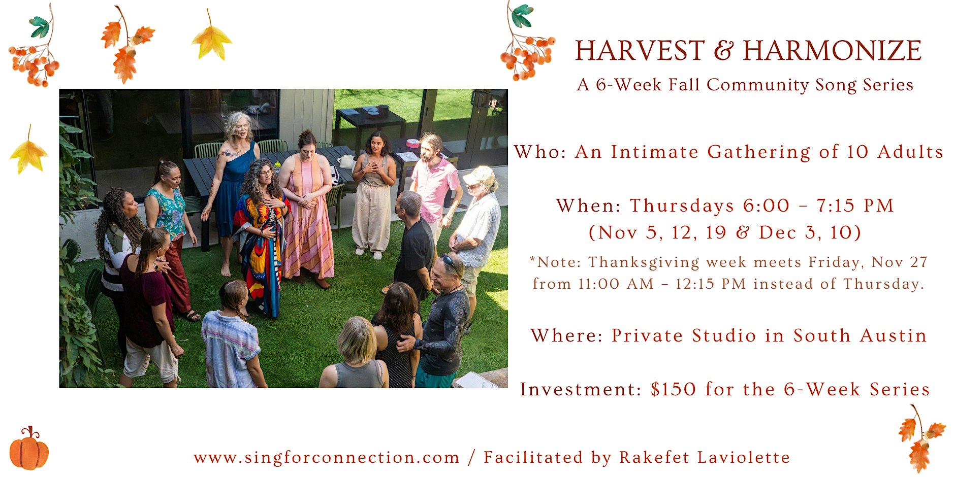 Harvest & Harmonize