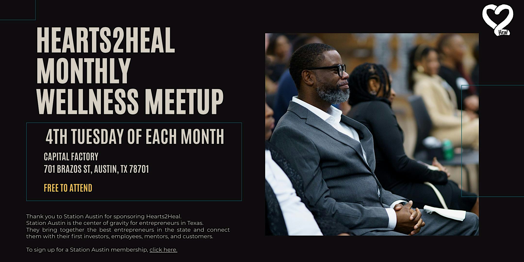 Hearts2Heal Monthly Wellness Meetup