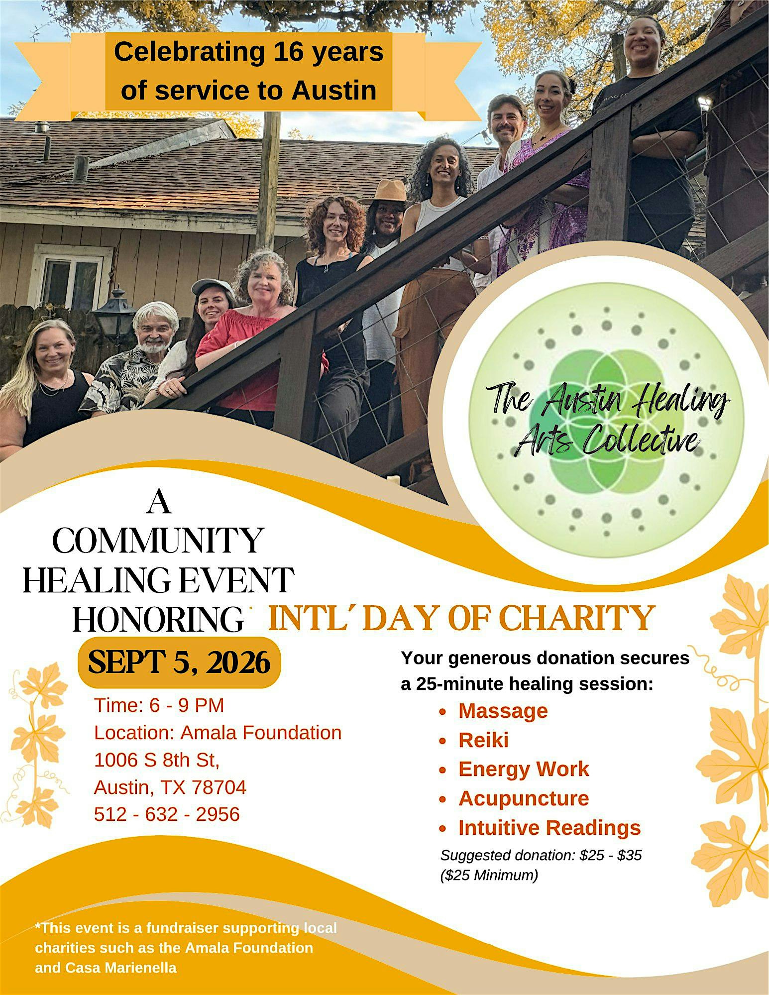 International Day of Charity: Community Healing Circle