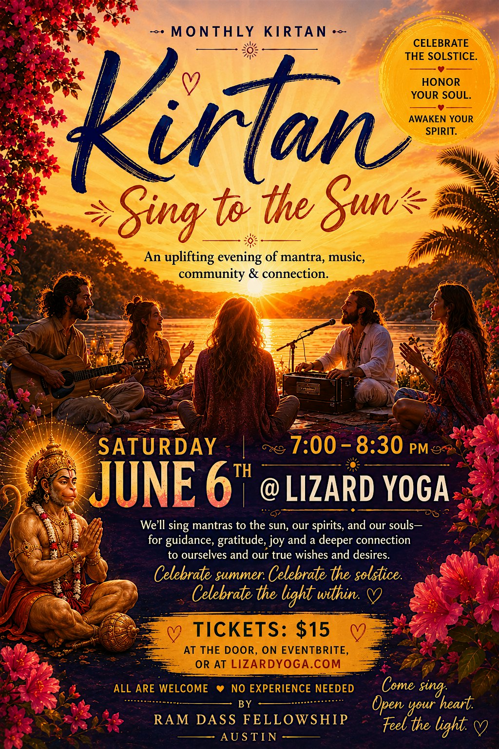 Kirtan at Lizard Yoga