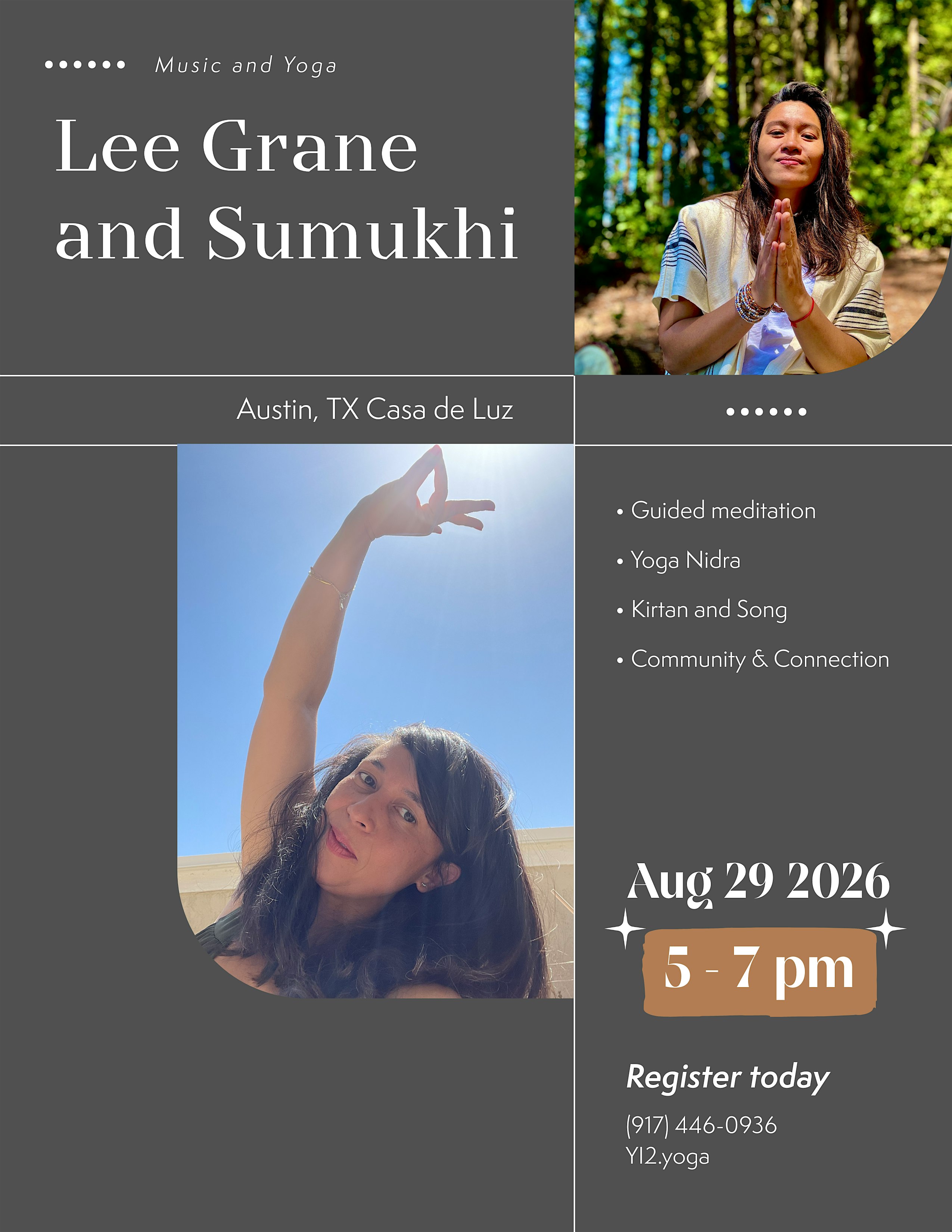 Lee Grane and Sumukhi