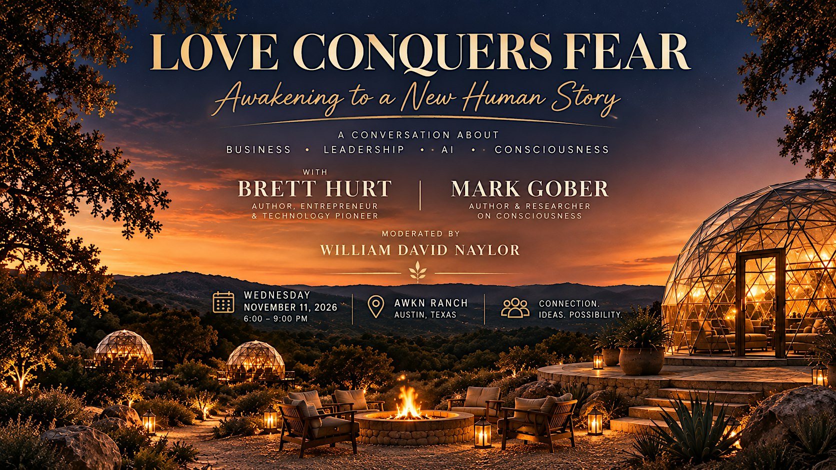 Love Conquers Fear: Awakening to a New Human Story