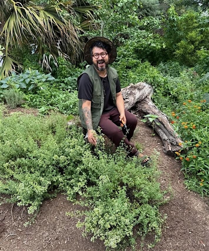 Medicinal Herb Gardening Workshop with Shaman Jesus and Austin Davenport