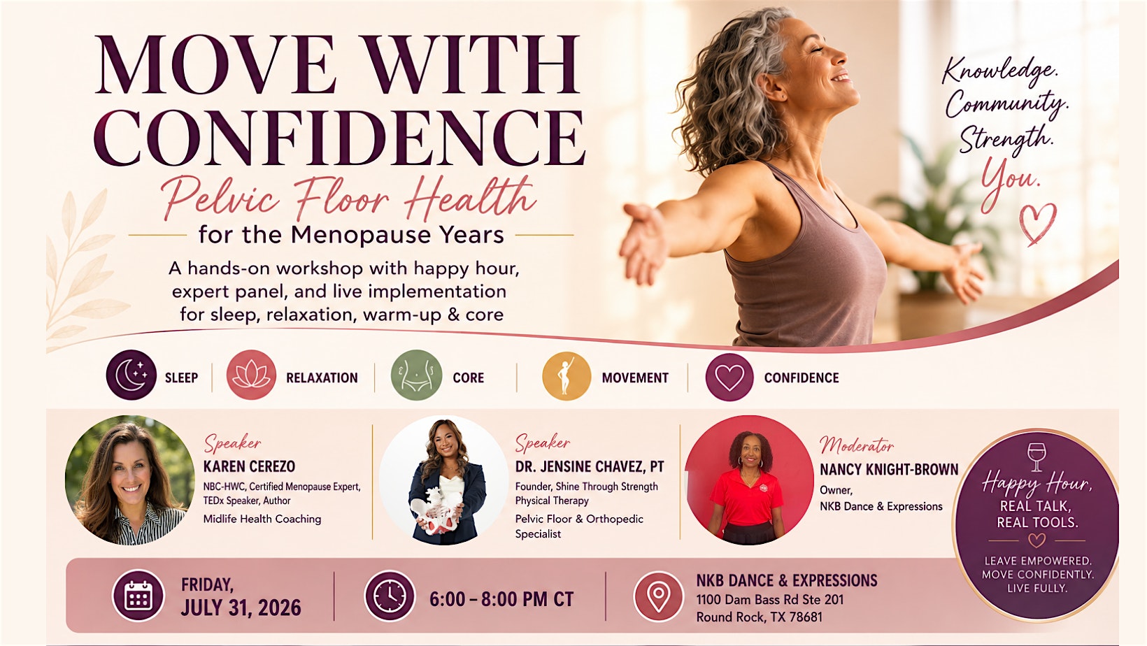 Move With Confidence: Pelvic Floor Health for the Menopause Years