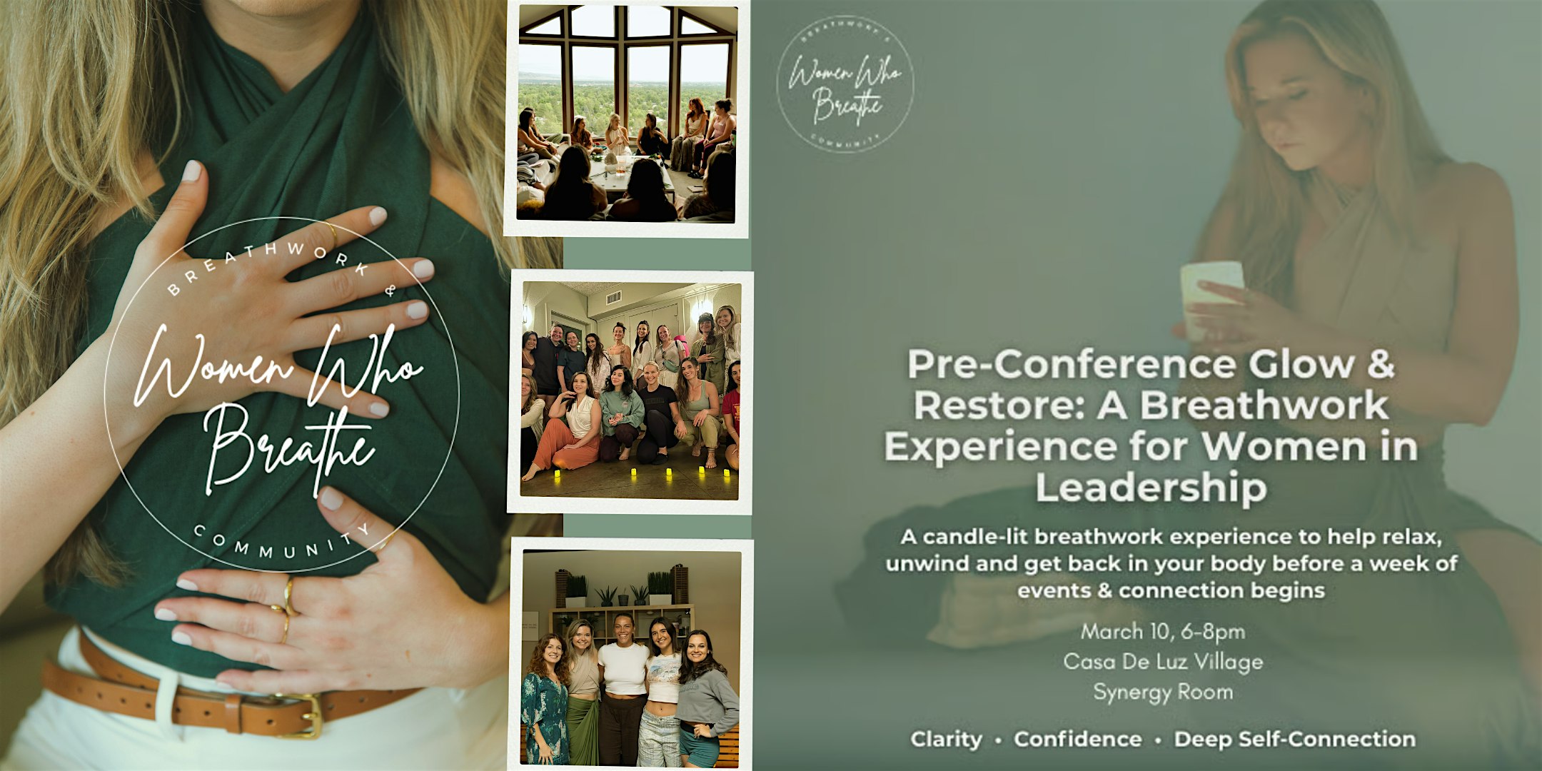 Pre-Conference Glow & Restore: A Breathwork Experience for Austin Women