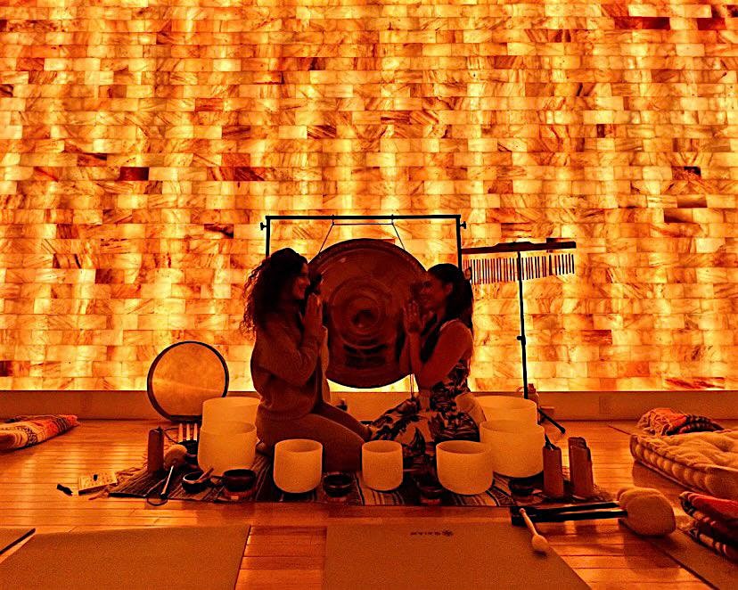 Reiki Sound Bath in Himalayan Salt Room