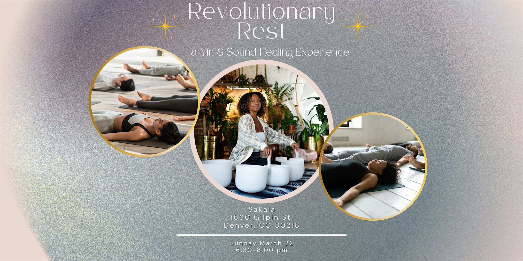 Revolutionary Rest: A Yin & Sound Healing Experience