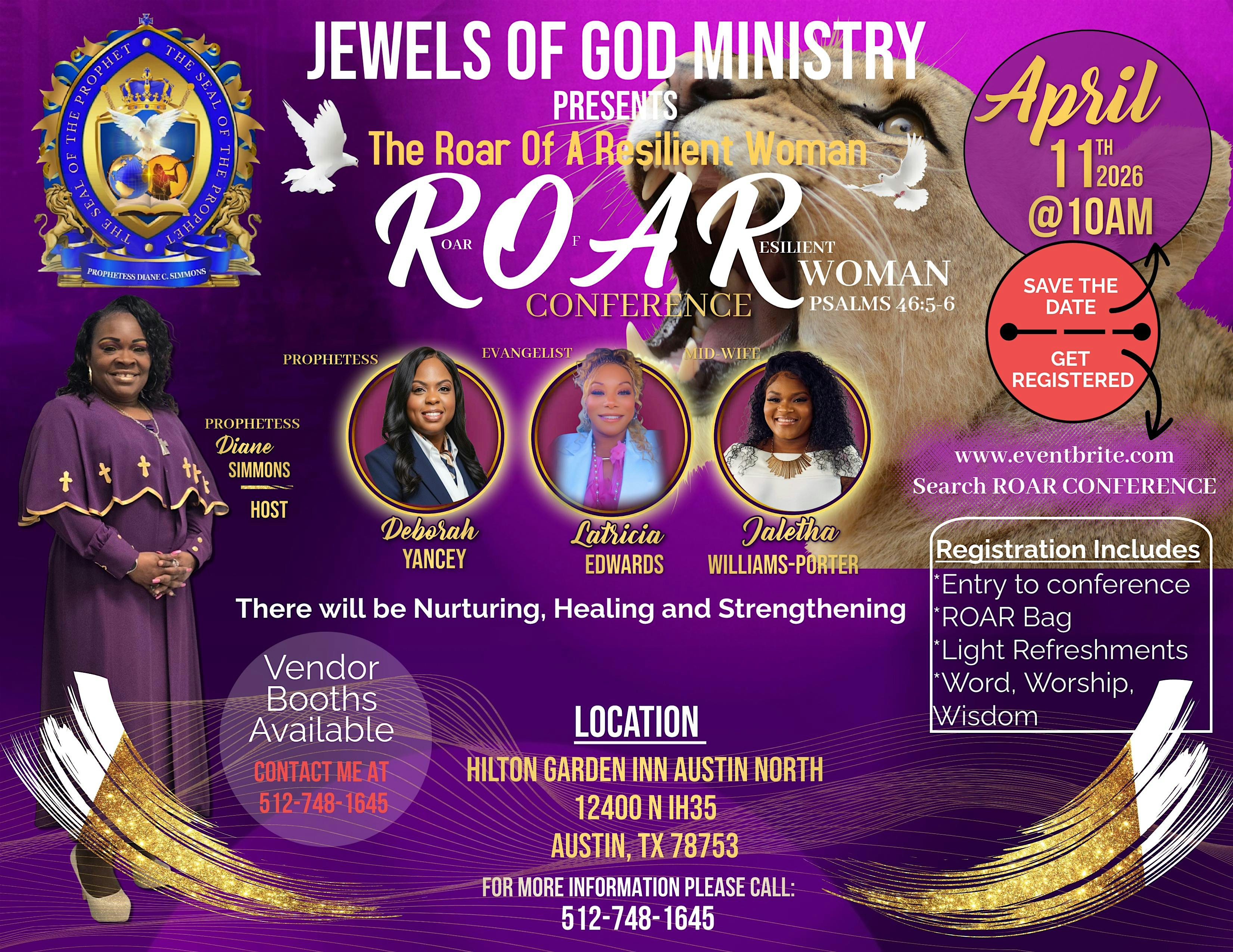 ROAR CONFERENCE - Roar Of A Resilient Woman