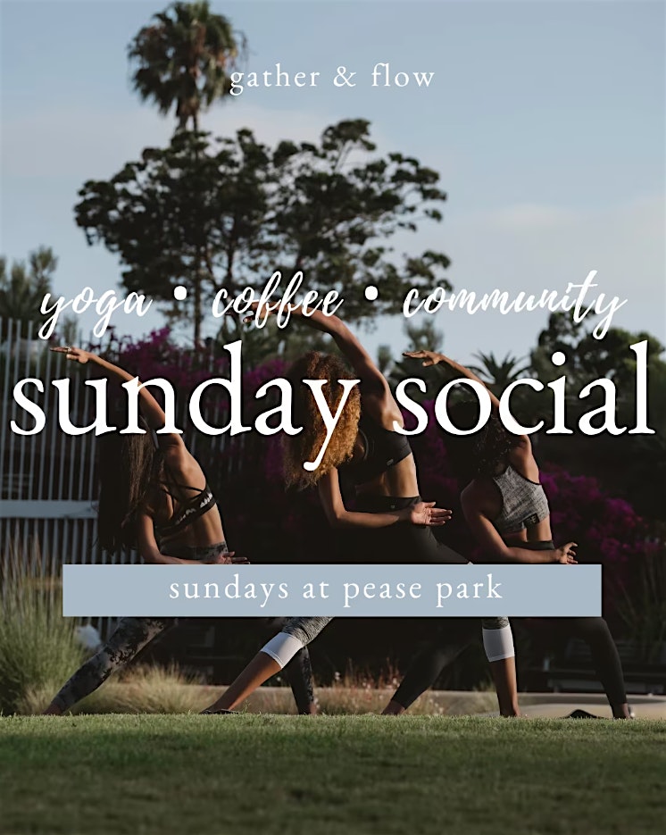 RSVP through Sweatpals: Sunday Social: Yoga + Coffee at Pease Park