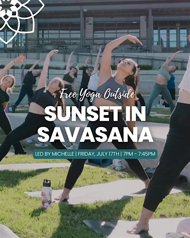RSVP through Sweatpals: Sunset in Savasana: Free Yoga Outside