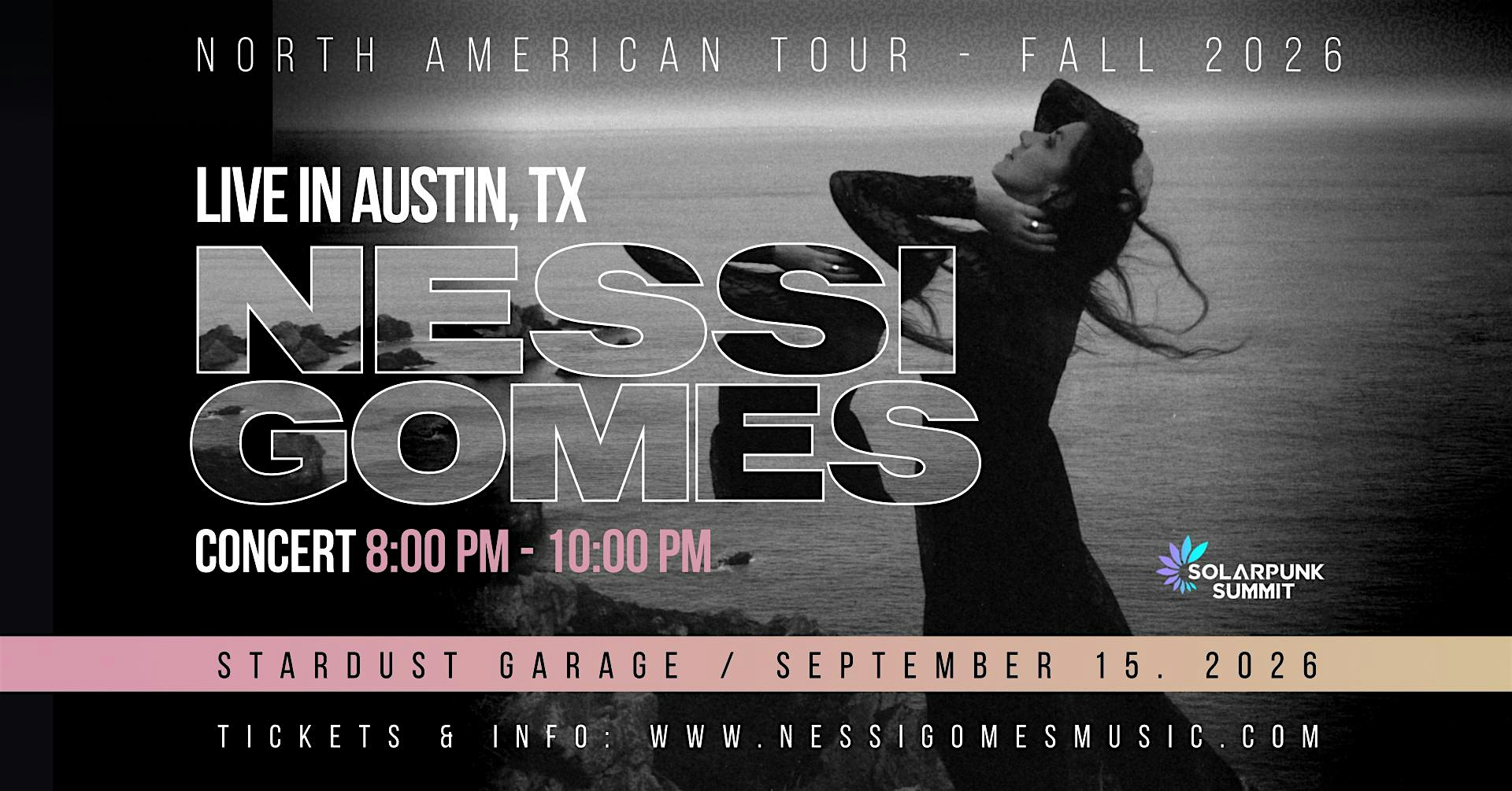 Solarpunk Summit Presents: Nessi Gomes Live in Austin
