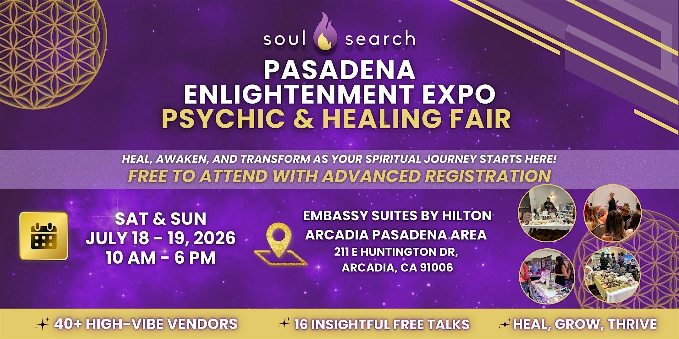SoulSearch Pasadena Enlightenment Expo - Psychic & Healing Fair