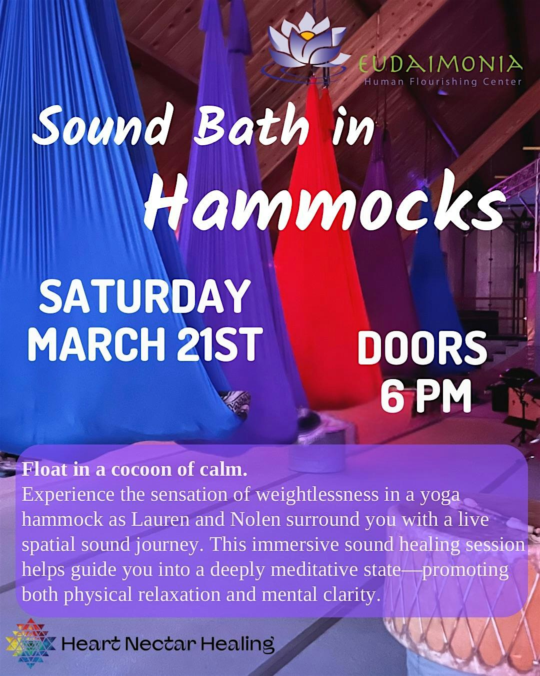 Sound Bath in Hammocks