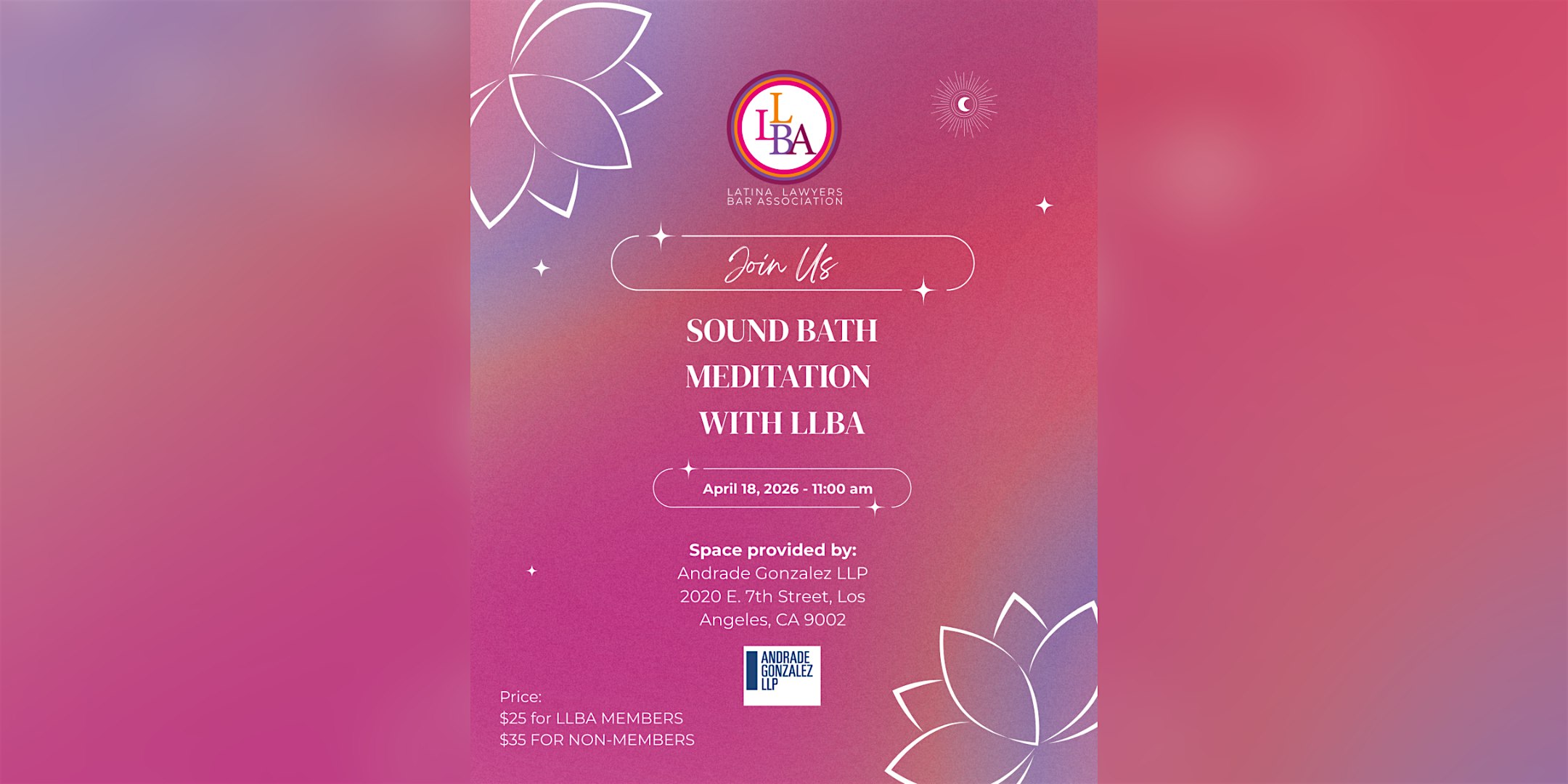 Sound Bath Meditation with LLBA