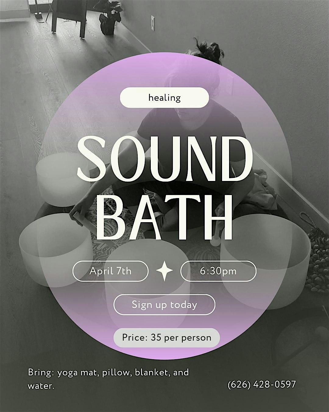 Sound Bath Wellness Experience