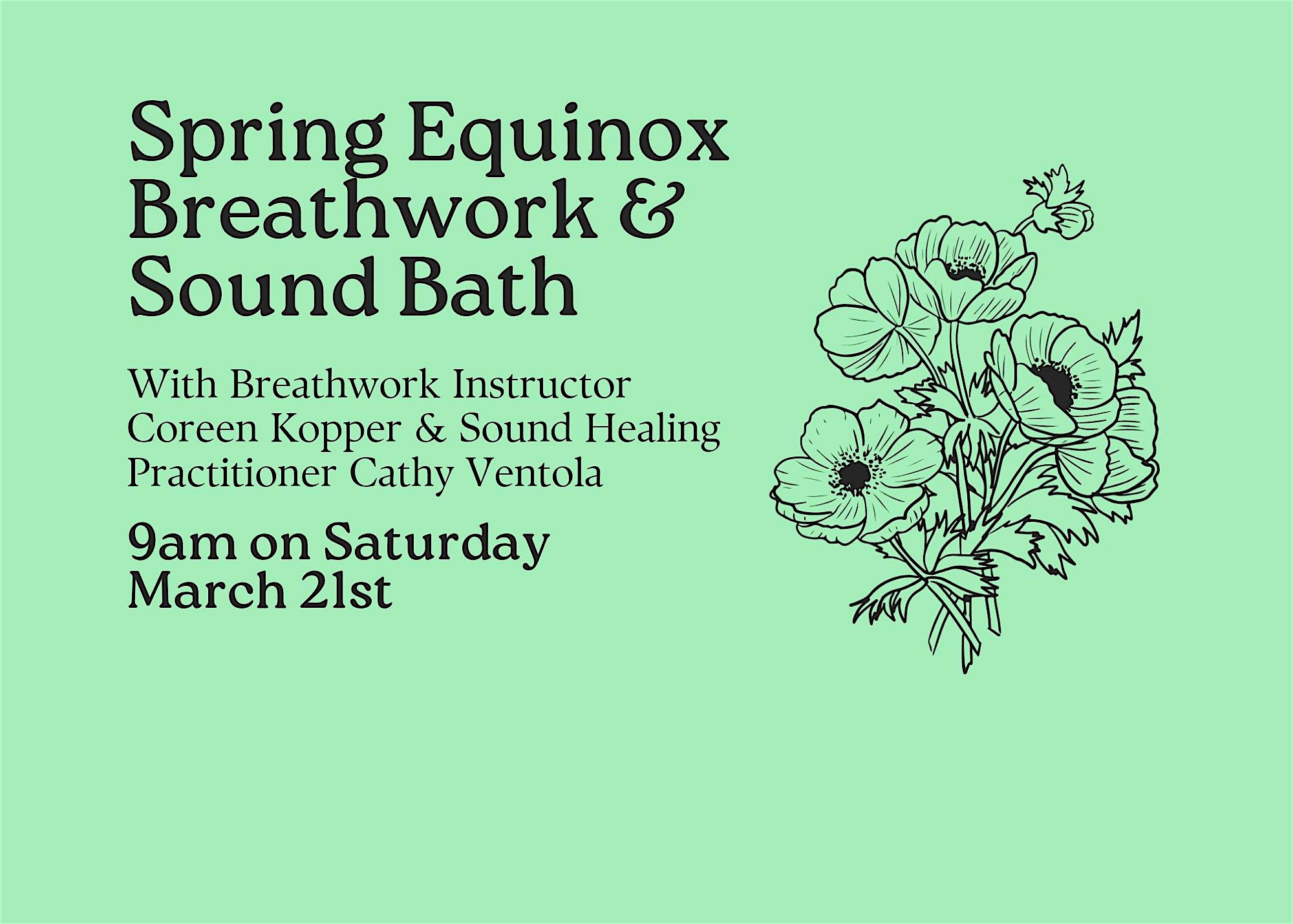 Spring Equinox Breathwork & Sound Bath