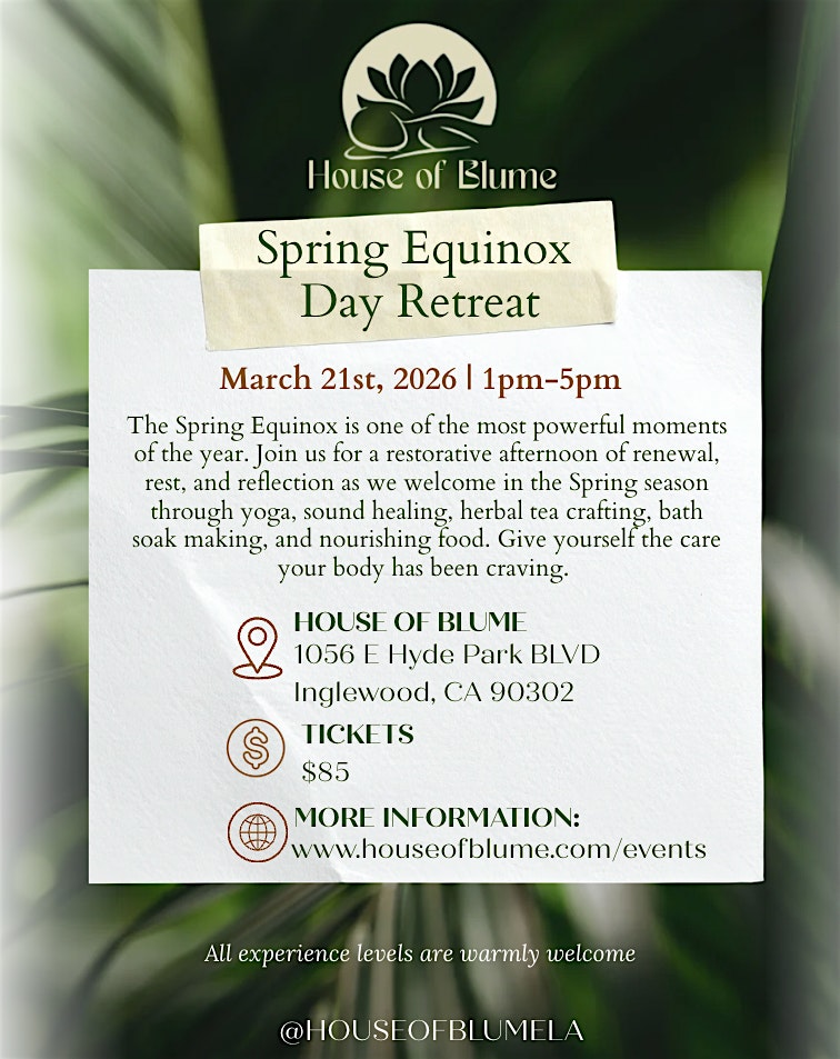 Spring Equinox Day Retreat