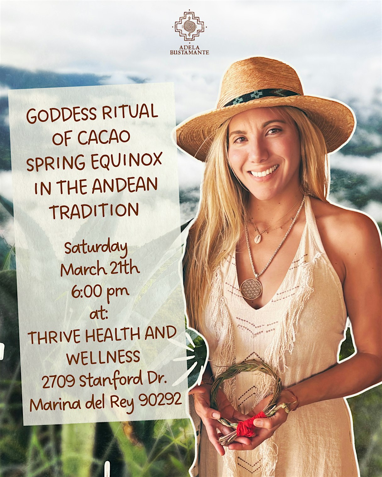 SPRING EQUINOX GODDESS RITUAL OF CACAO