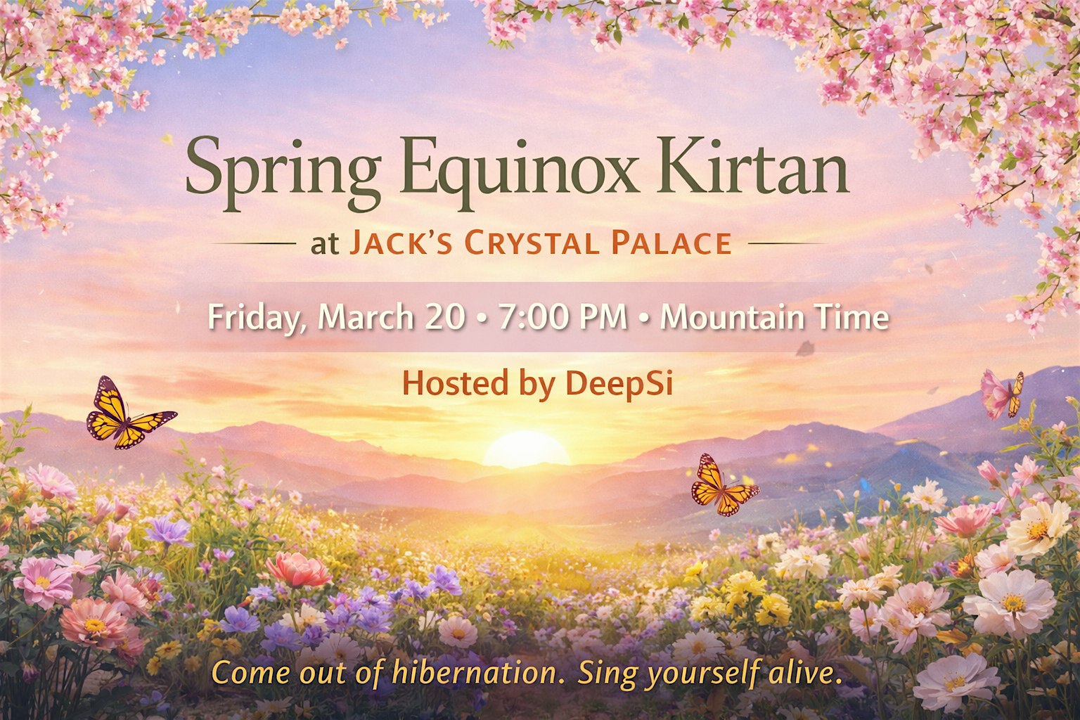 Spring Equinox Kirtan