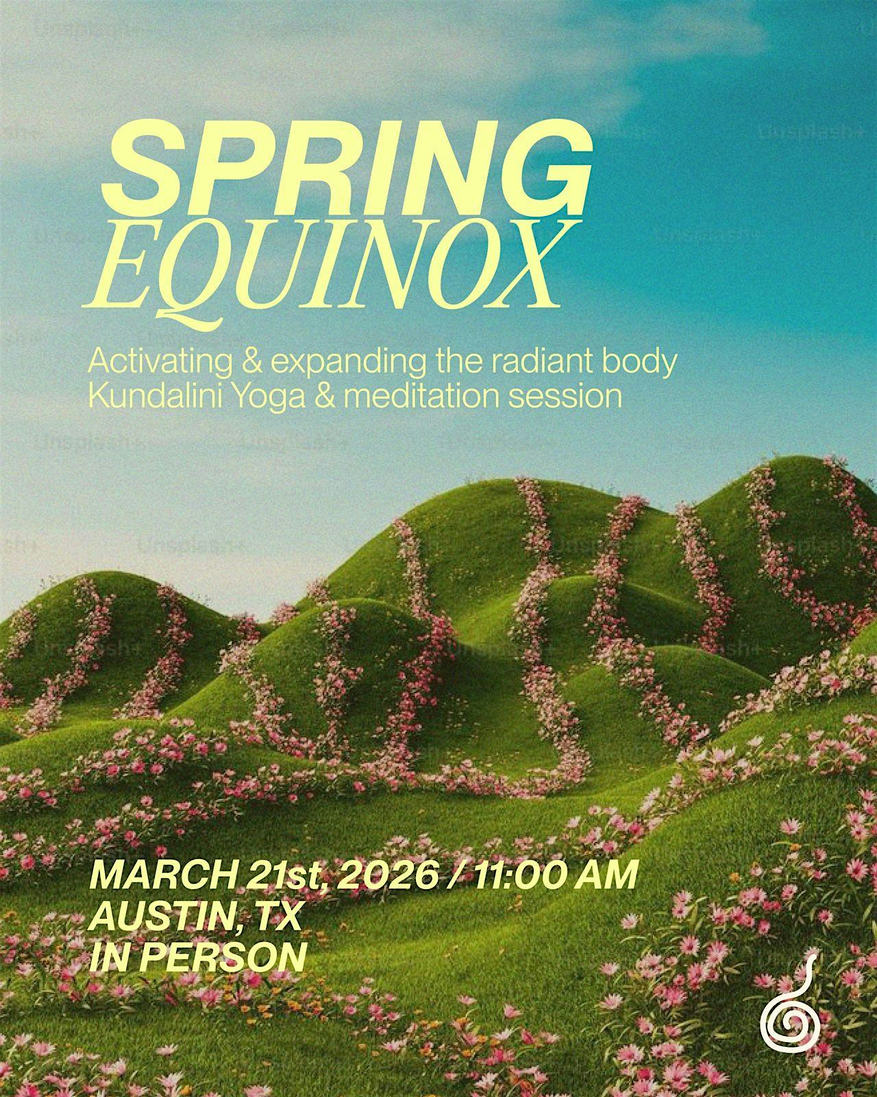 Spring Equinox: Kundalini Yoga & Meditation Session