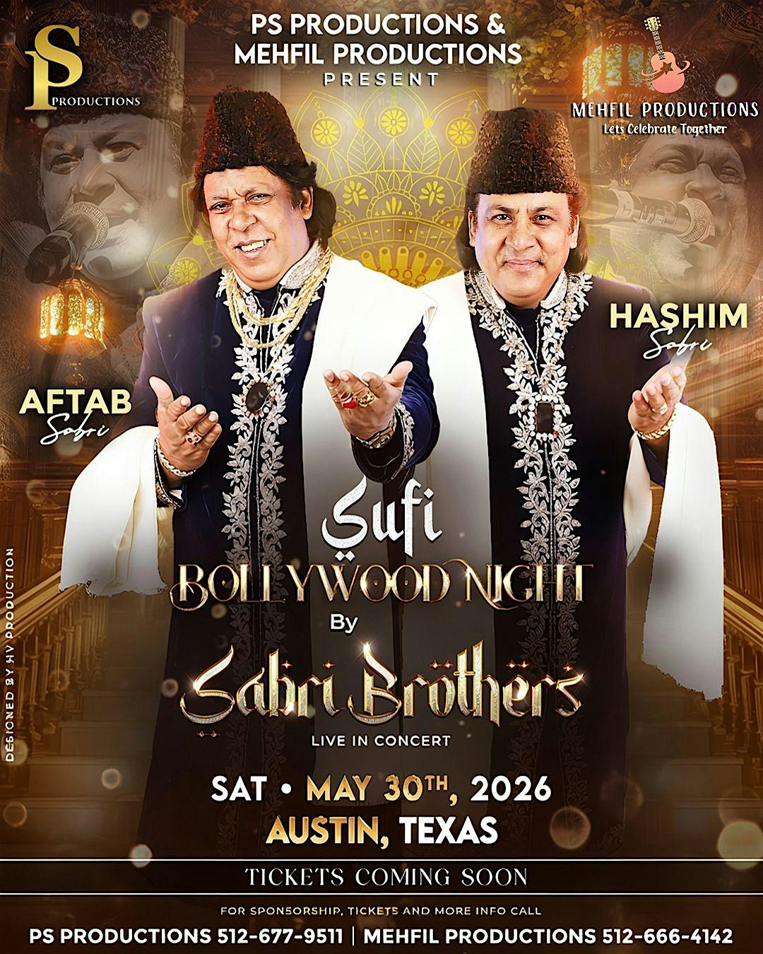 Sufi Bollywood Night by Sabri Brothers - Live in Austin, TX