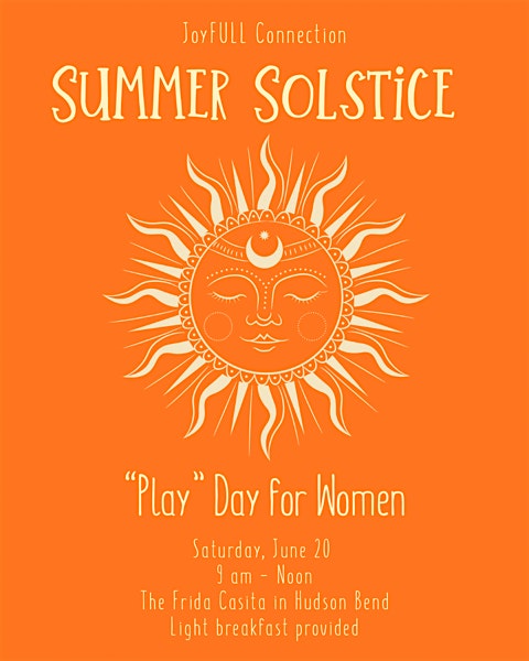 Summer Solstice Event for Women