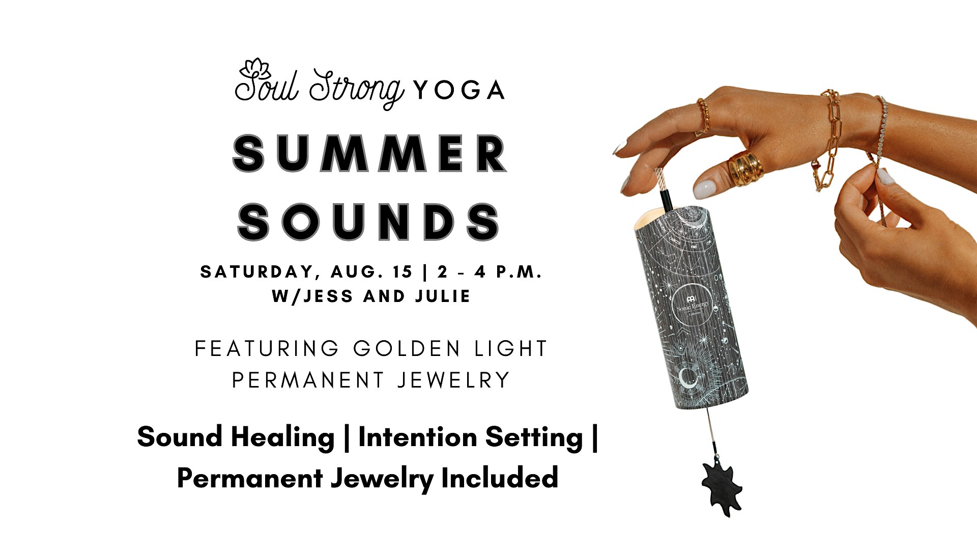 Summer Sounds  - Permanent Jewelry and Sound Healing
