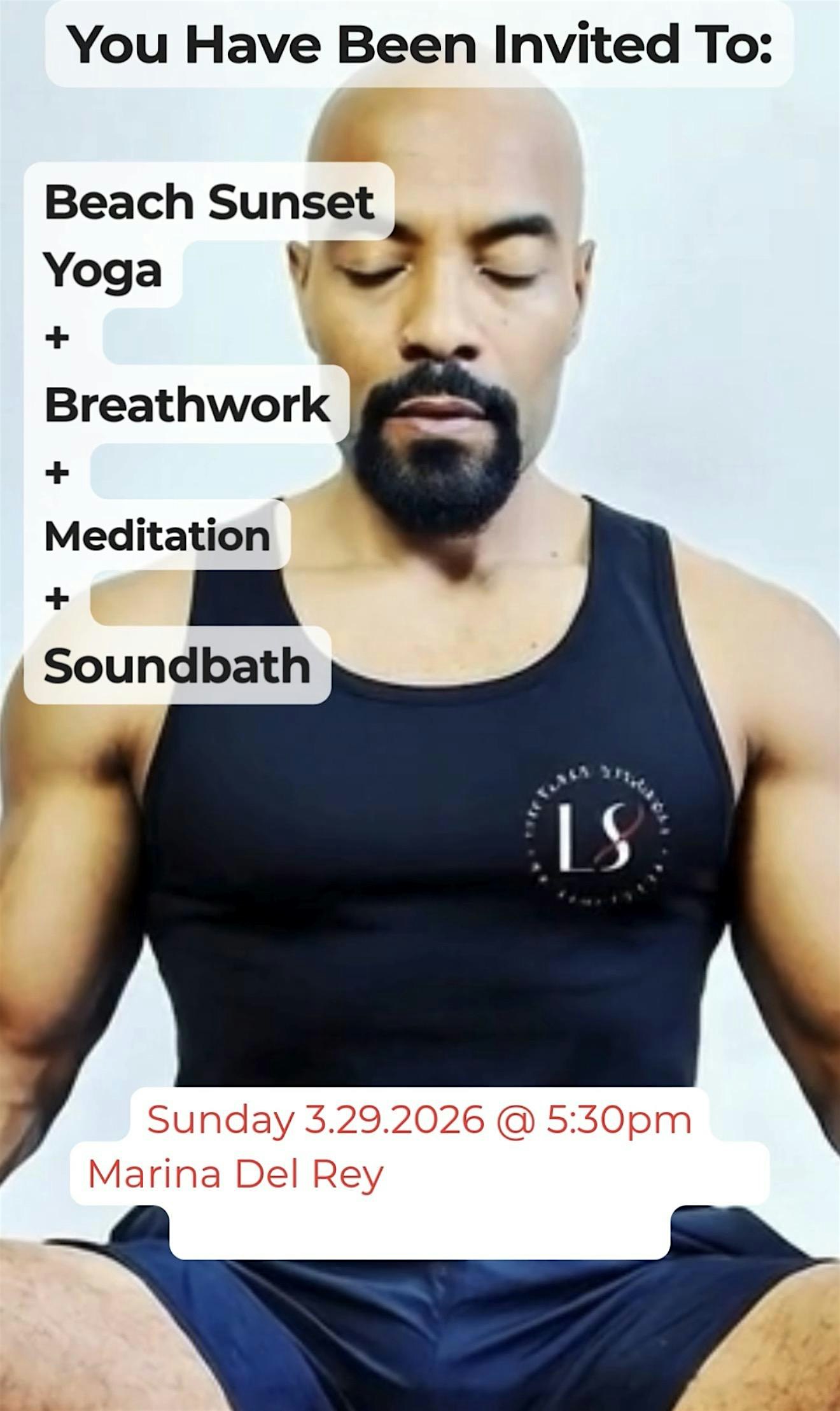 Sunset Beach Yoga + Breathwork + Soundbath