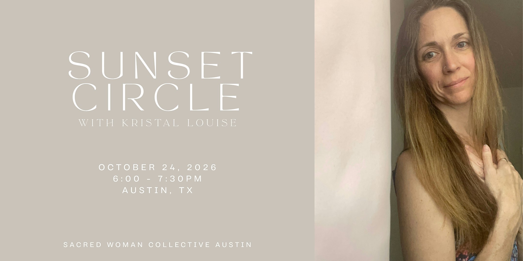 Sunset Circle with Kristal Louise
